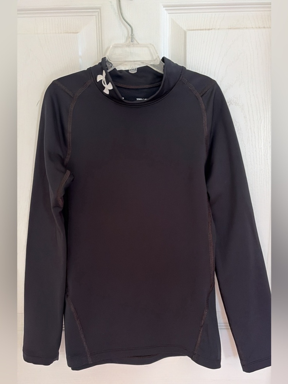 Under Armour Black Performance Mock Neck Long Sleeve
